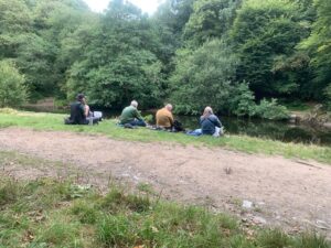 Some BNA branch members Tarr Steps JS